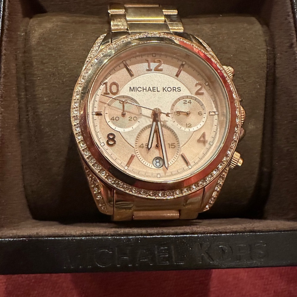 Michael Kors Rose Gold Watch Links